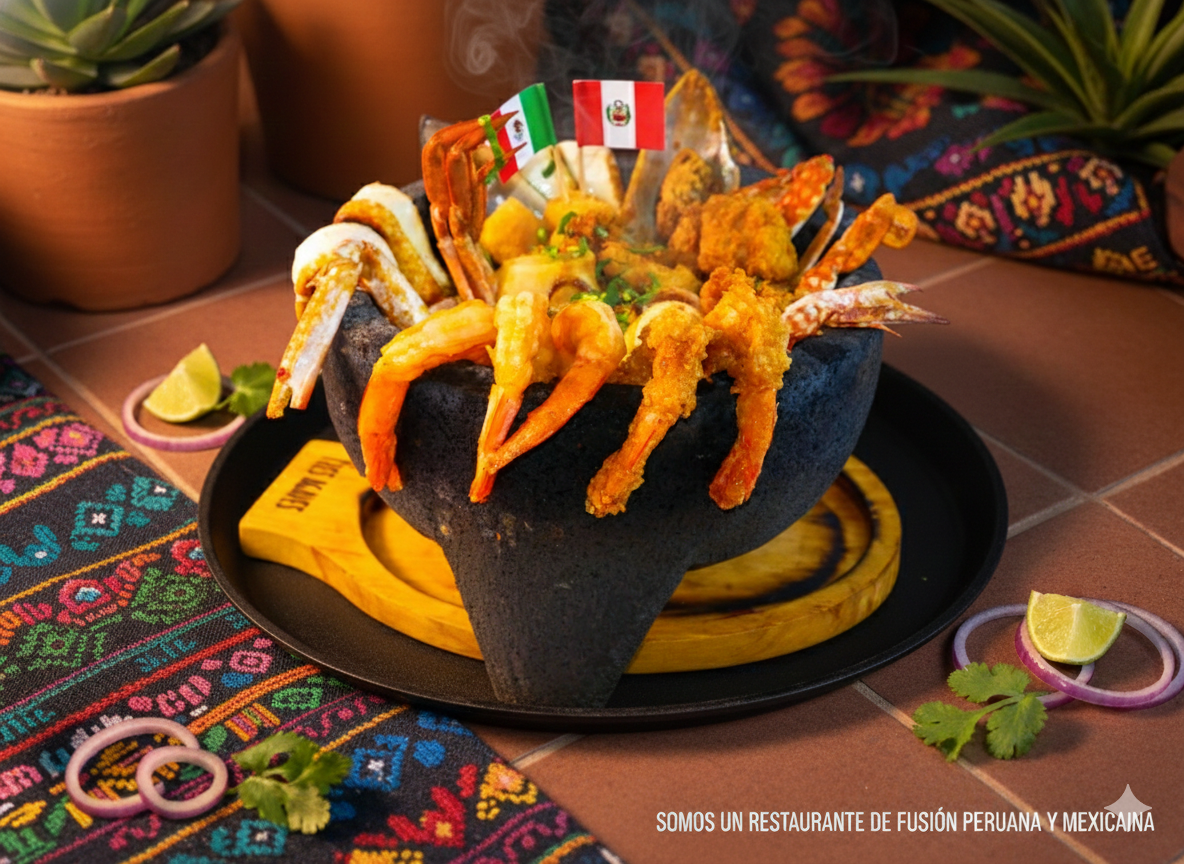 Molcajete Frutos del Mar